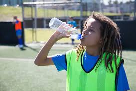 Hydration is important for healthy young athletes